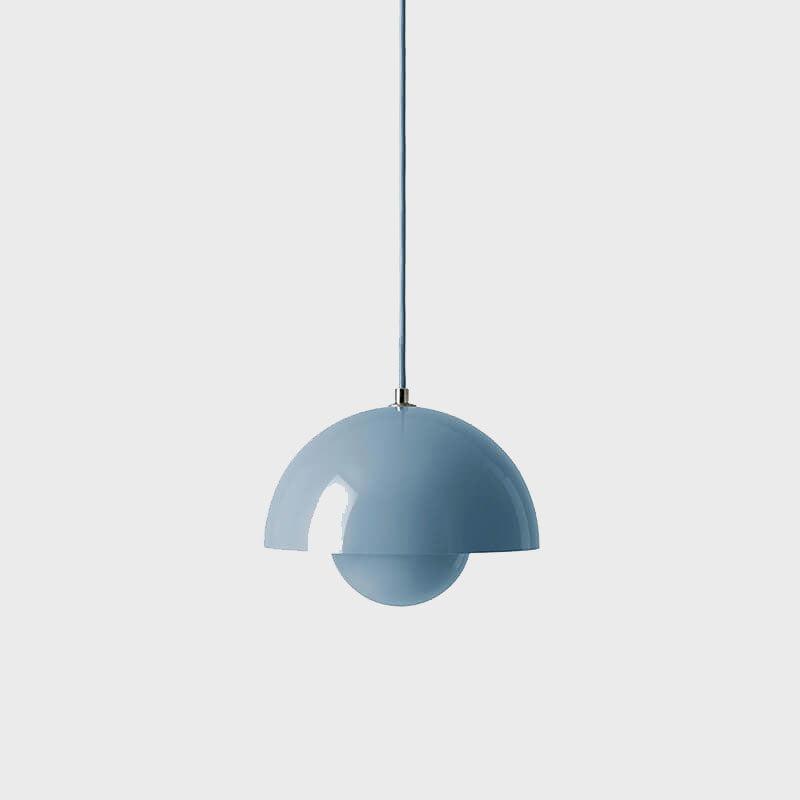 Boreal 1-Light Semicircle Dome Pendant Light Modern
