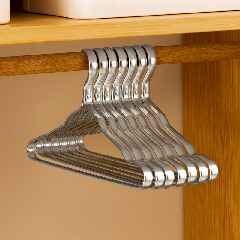 Polished Brass Wardrobe Hangers for Coats and Blouses