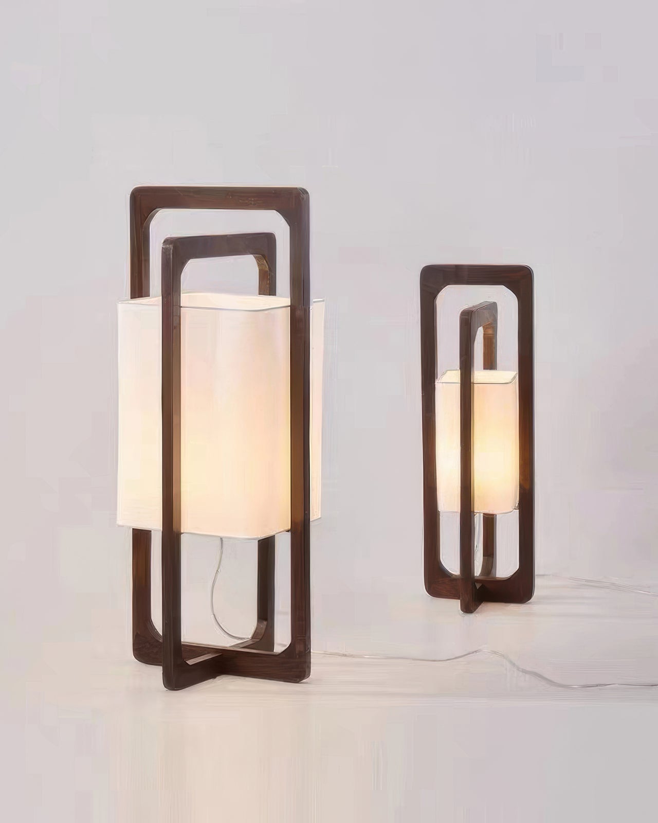 Zen Inspired Retro Japanese Wood Floor Lamp For Modern Living Rooms
