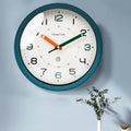 Whisper Quiet 12-Inch Wall Clock For Kids Room And Classroom Use