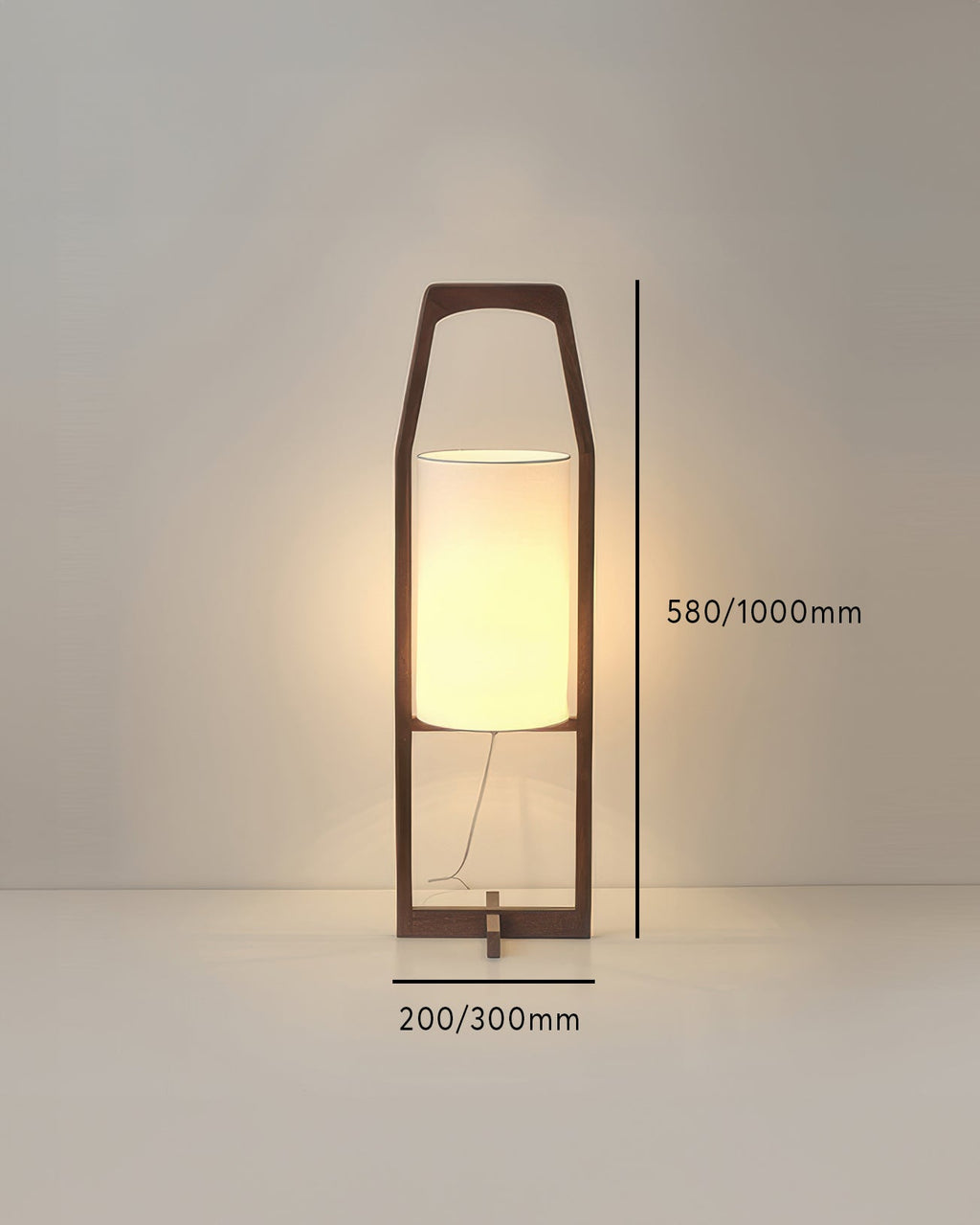 Zen Inspired Retro Japanese Wood Floor Lamp For Modern Living Rooms