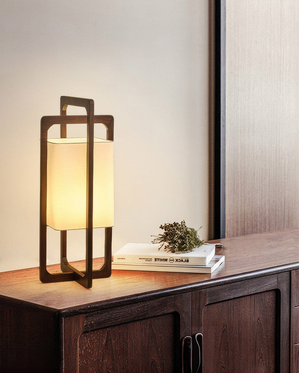 Zen Inspired Retro Japanese Wood Floor Lamp For Modern Living Rooms