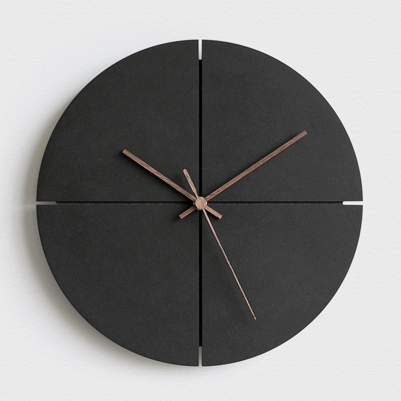 Quiet Contemporary Wall Clock For Living Room Decor With Silent Operation