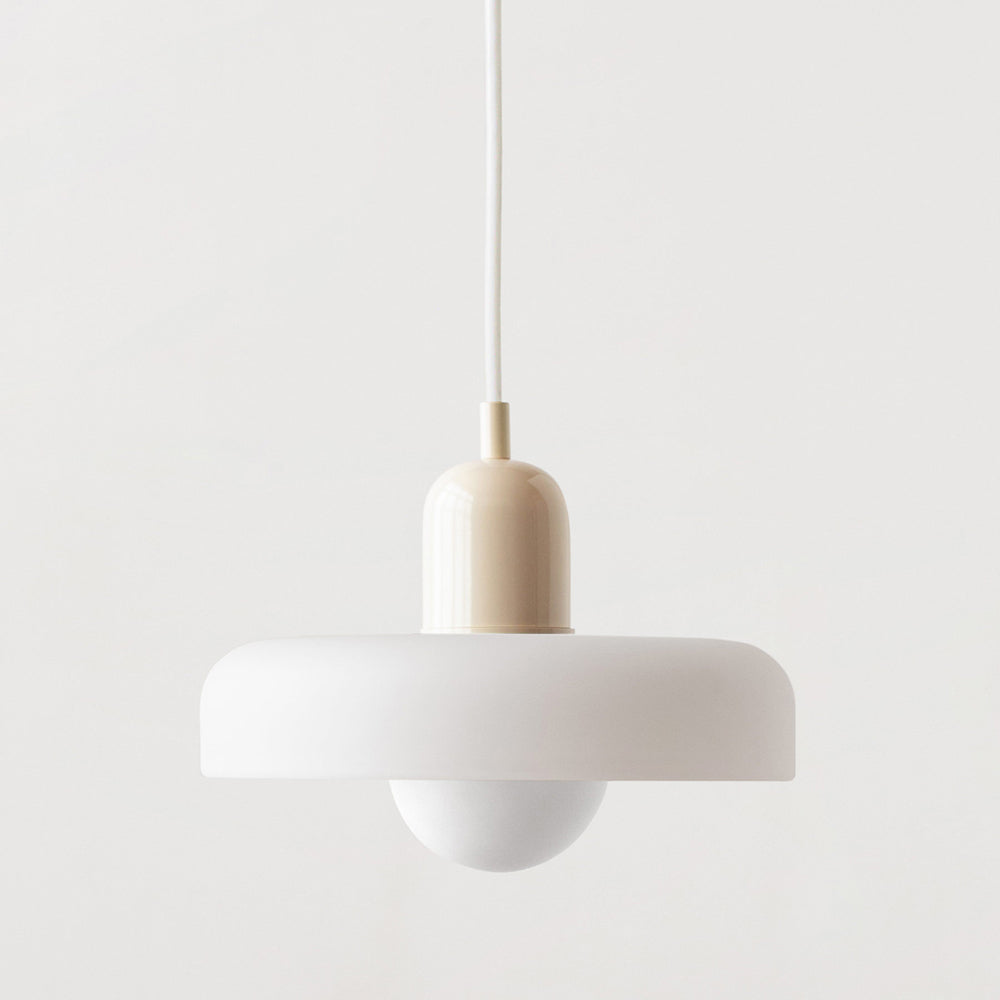 Bauhaus Colored Glass Pendant Light For Modern Homes