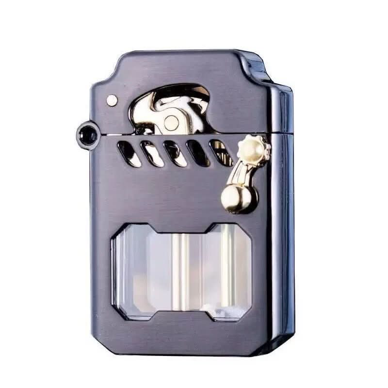 ForgeFlare Windproof Lighter With Gear Mechanism And Style