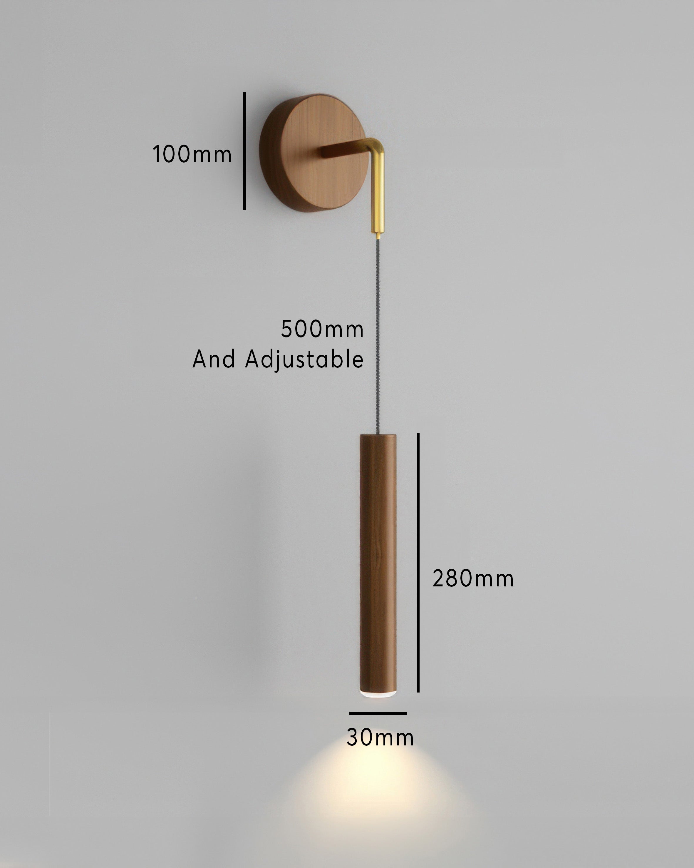 Modern Cylinder LED Wall Sconce Mount Lamp For Hallways And Living Areas