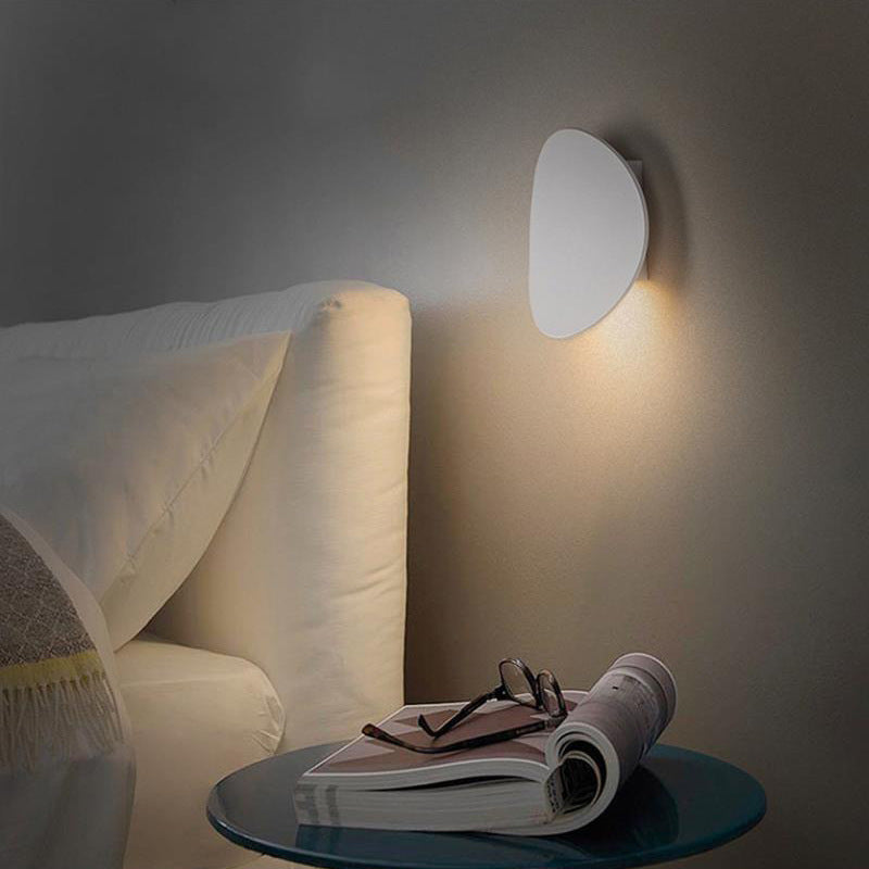 (4 kusy) Nástěnná lampa Twilight LED teplé světlo černá Nástěnné osvětlení interiér nepřímé světlo moderní minimalistické