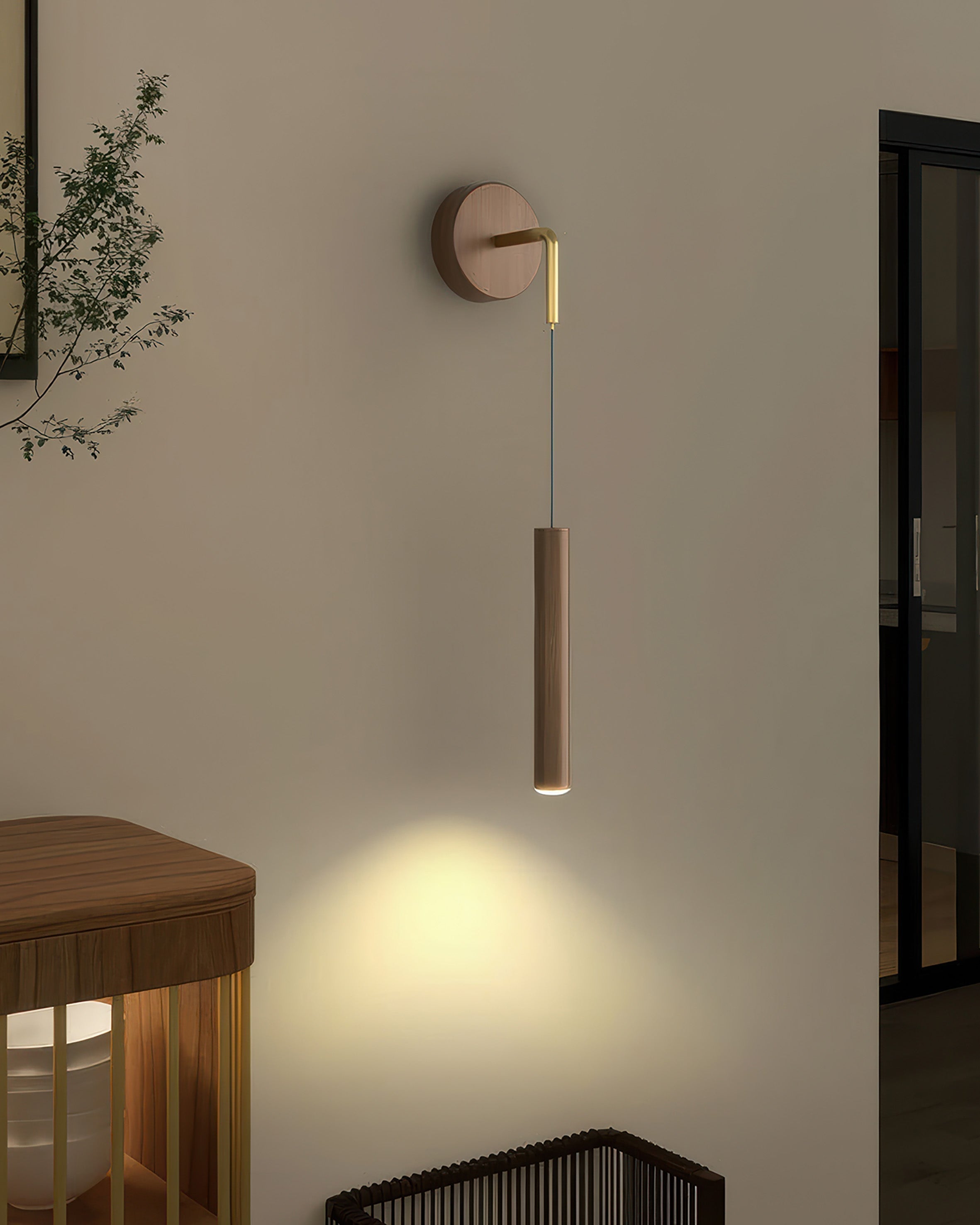 Modern Cylinder LED Wall Sconce Mount Lamp For Hallways And Living Areas