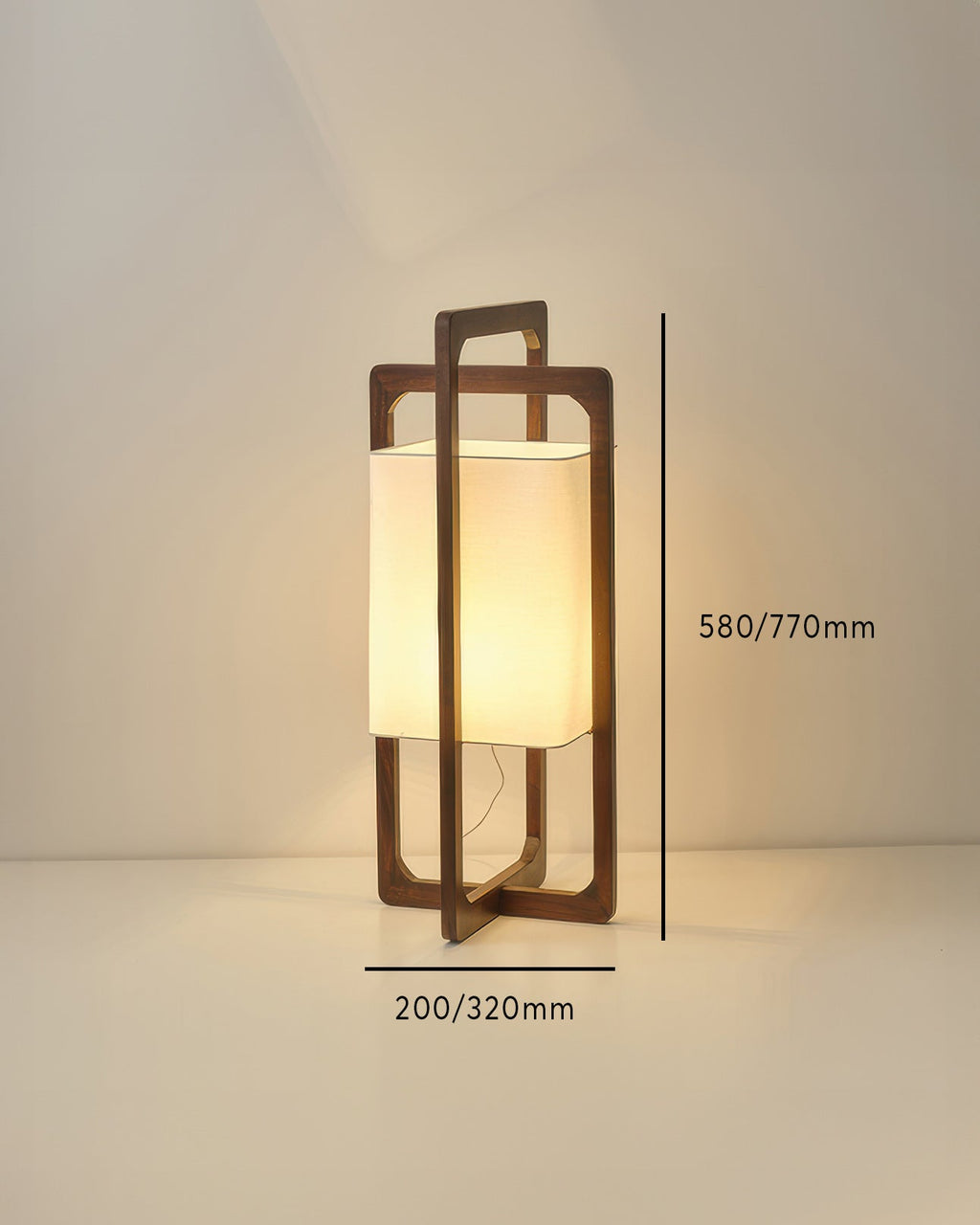 Zen Inspired Retro Japanese Wood Floor Lamp For Modern Living Rooms
