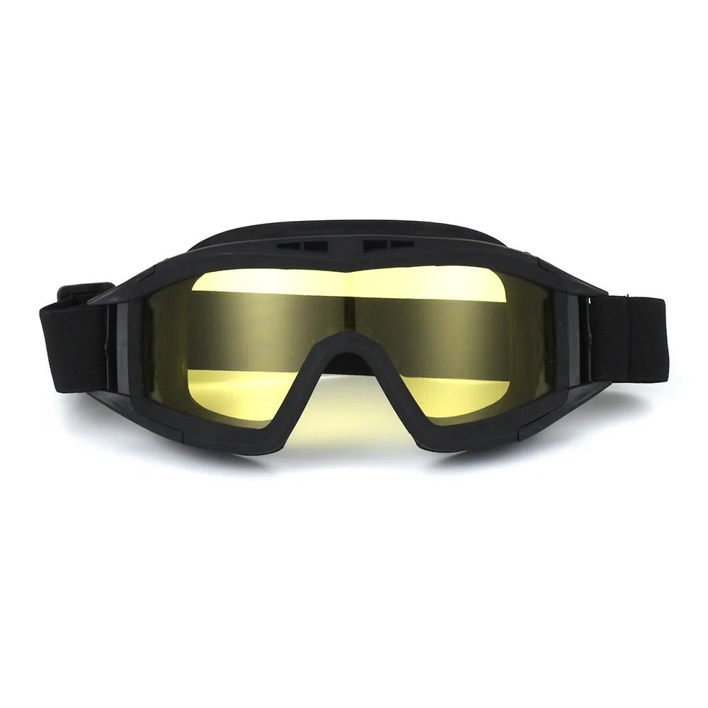 GuardSight Taktische Schutzbrille mit drei austauschbaren Gläsern für den Außenbereich