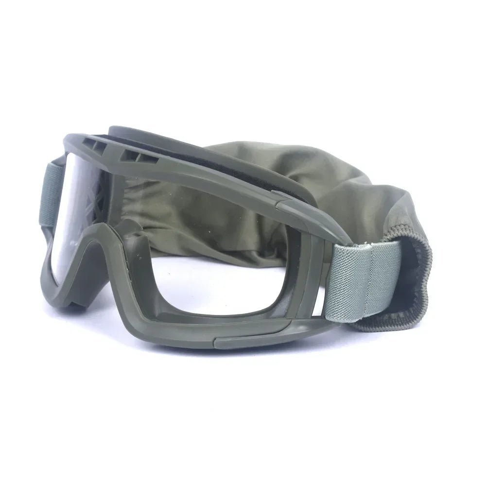 GuardSight Taktische Schutzbrille mit drei austauschbaren Gläsern für den Außenbereich