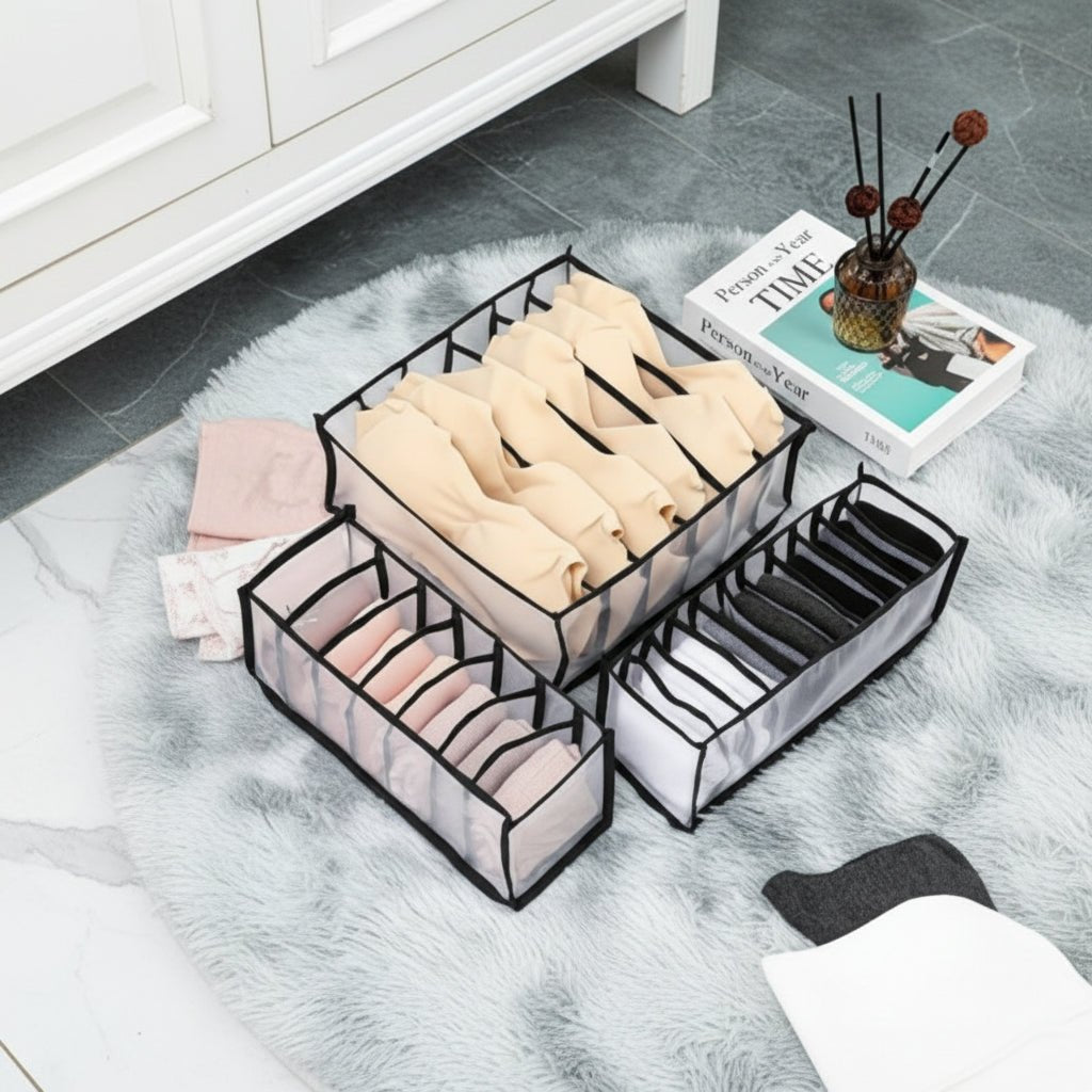 NexaStor Fabric Storage Organizer For Wardrobe Essentials