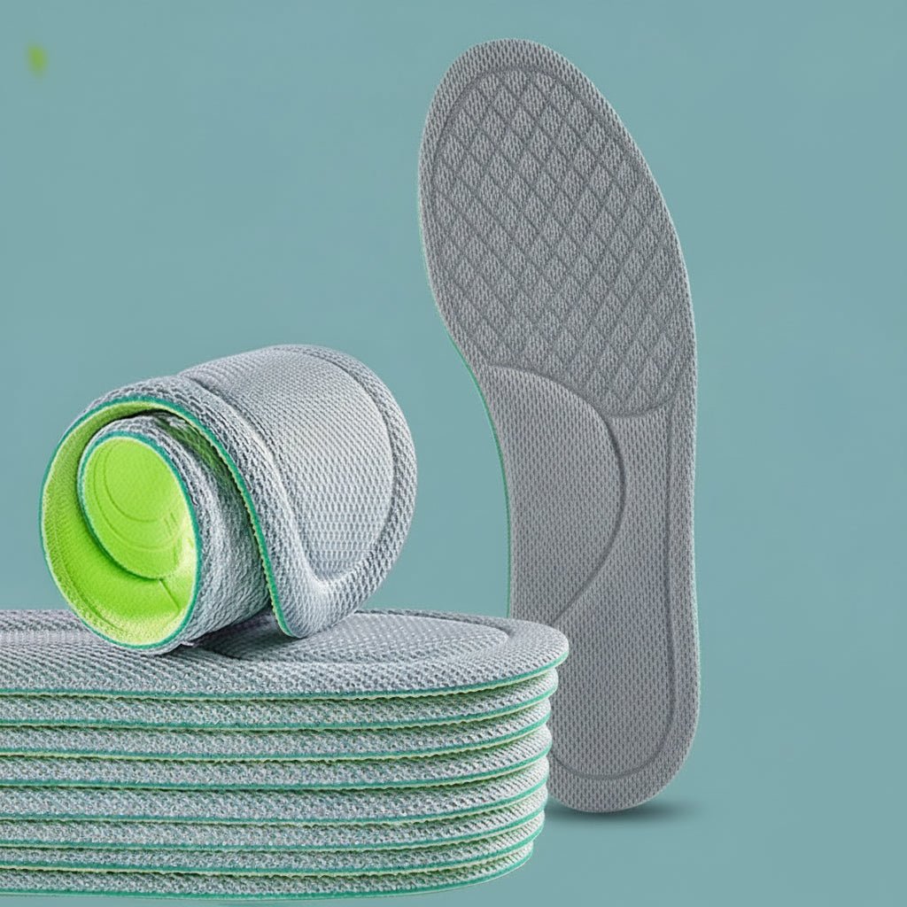 Freshstep ortopædiske memory foam indlægssåler til unisex fodstøtte