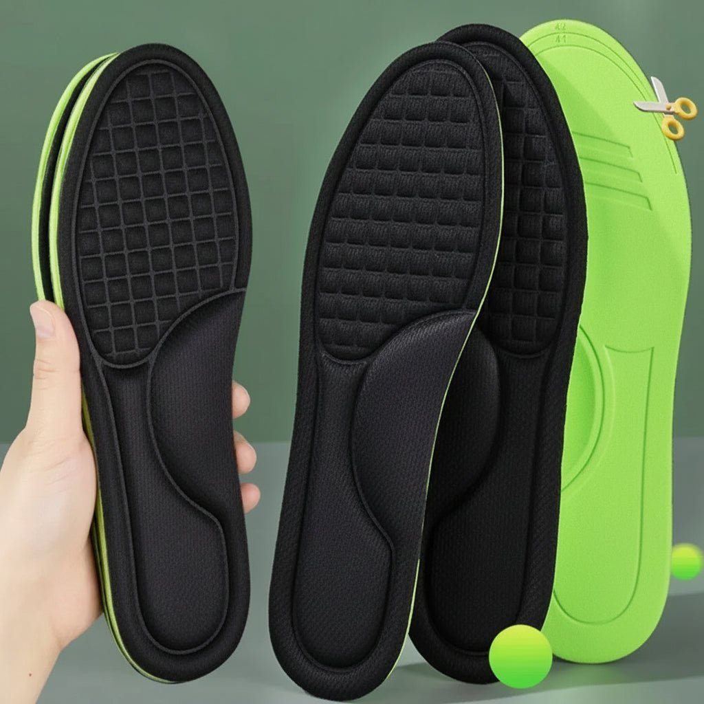Freshstep ortopædiske memory foam indlægssåler til unisex fodstøtte