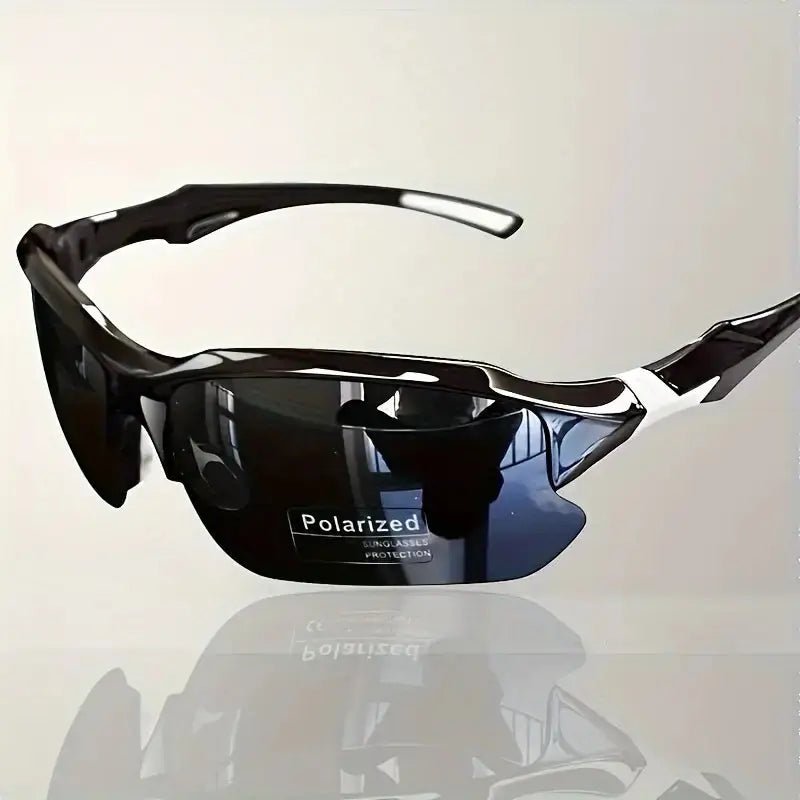 AeroPulse Lightweight Polarized Sports Sunglasses With UV Protection