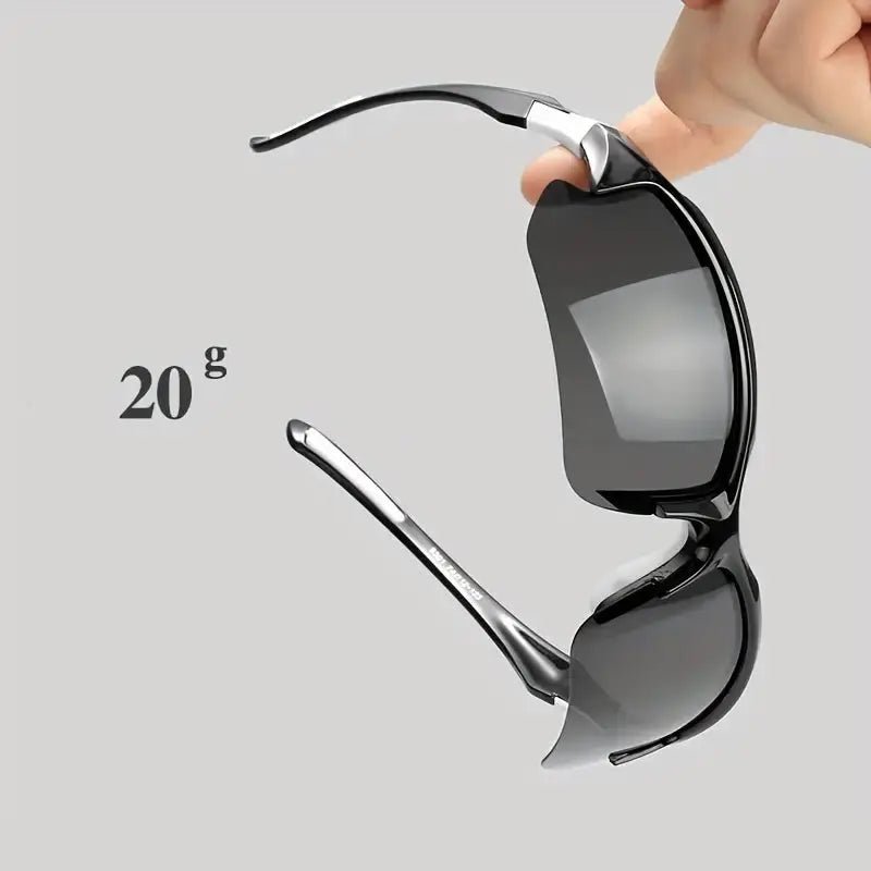AeroPulse Lightweight Polarized Sports Sunglasses With UV Protection