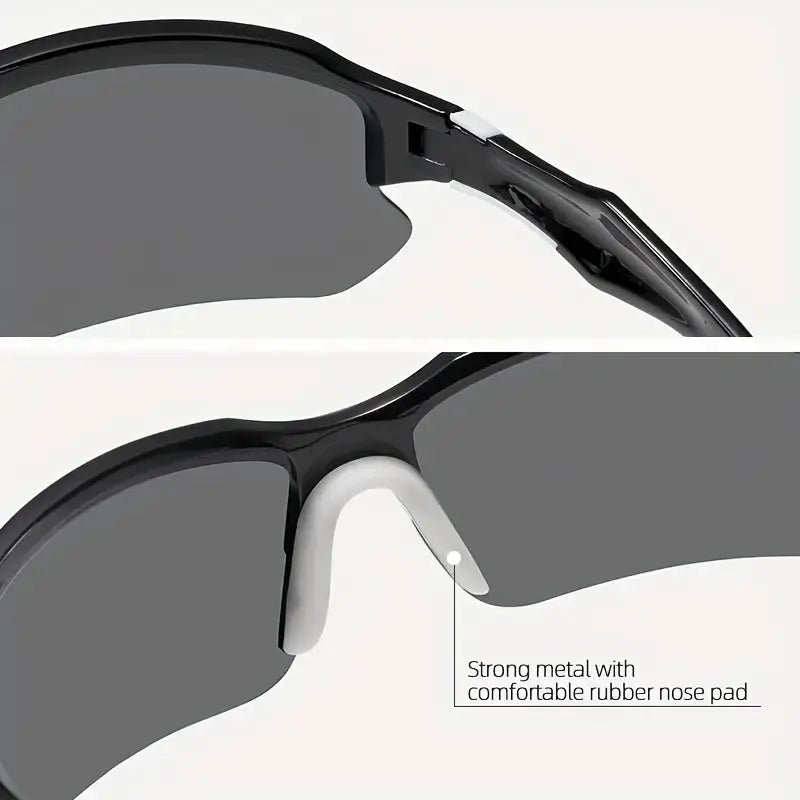 AeroPulse Lightweight Polarized Sports Sunglasses With UV Protection
