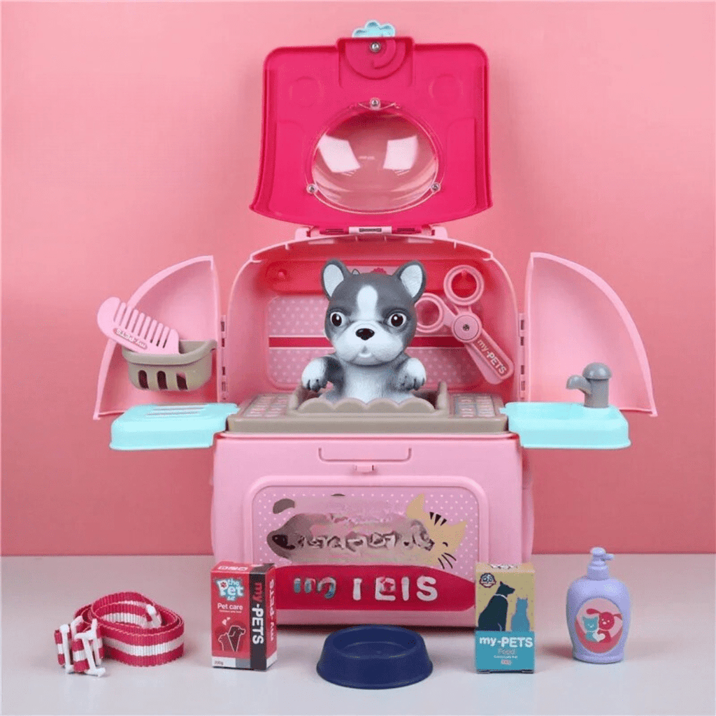 Set de jeu CritterCare pour soins des animaux, apprentissage ludique pour enfants