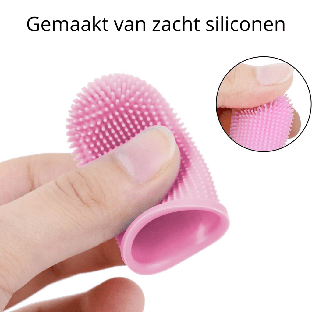 PawGuard 360 Silicone Finger Toothbrush For Safe Dog Dental Care
