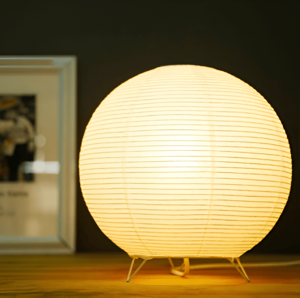 Japonská lampa Miyori s rýžovým papírem pro domácí dekoraci