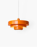 Marinelle Retro Orange Pendant Light With Bold Modern Twist