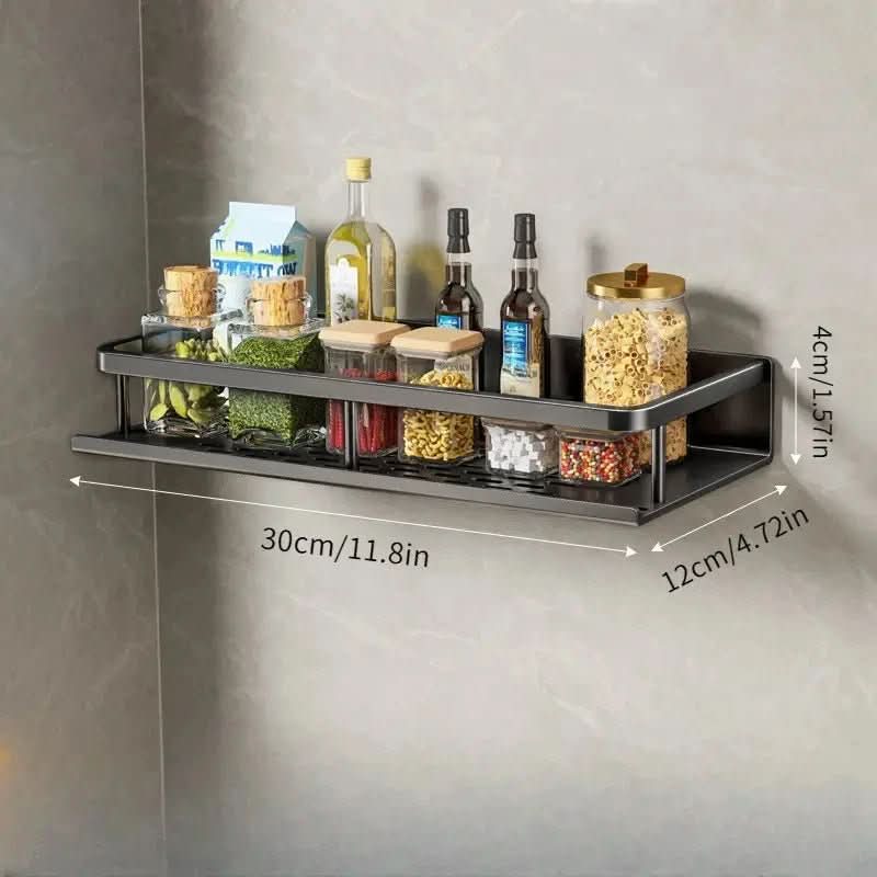 Estante de Pared Práctico NovaShelf para Tus Esenciales de Cocina