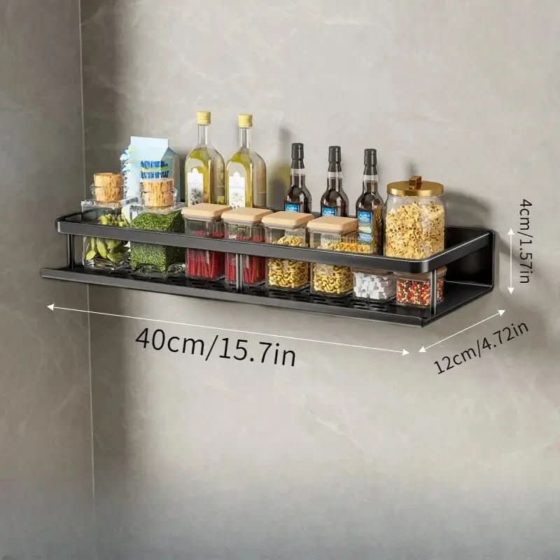 Estante de Pared Práctico NovaShelf para Tus Esenciales de Cocina