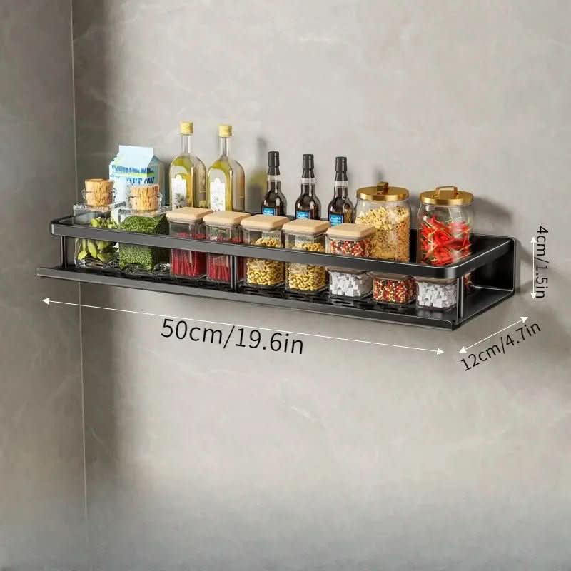 Estante de Pared Práctico NovaShelf para Tus Esenciales de Cocina