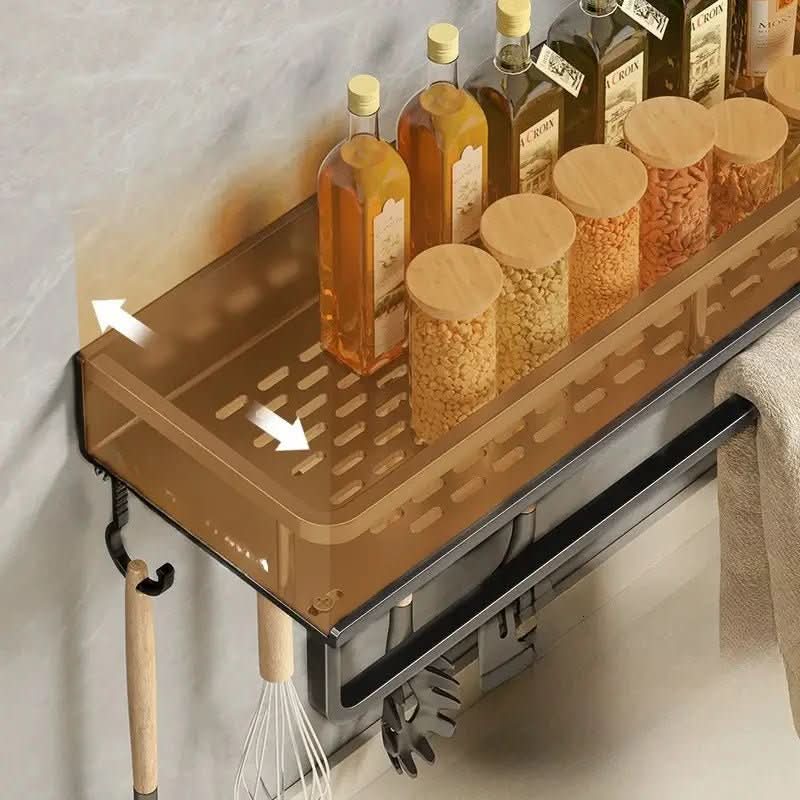 Estante de Pared Práctico NovaShelf para Tus Esenciales de Cocina
