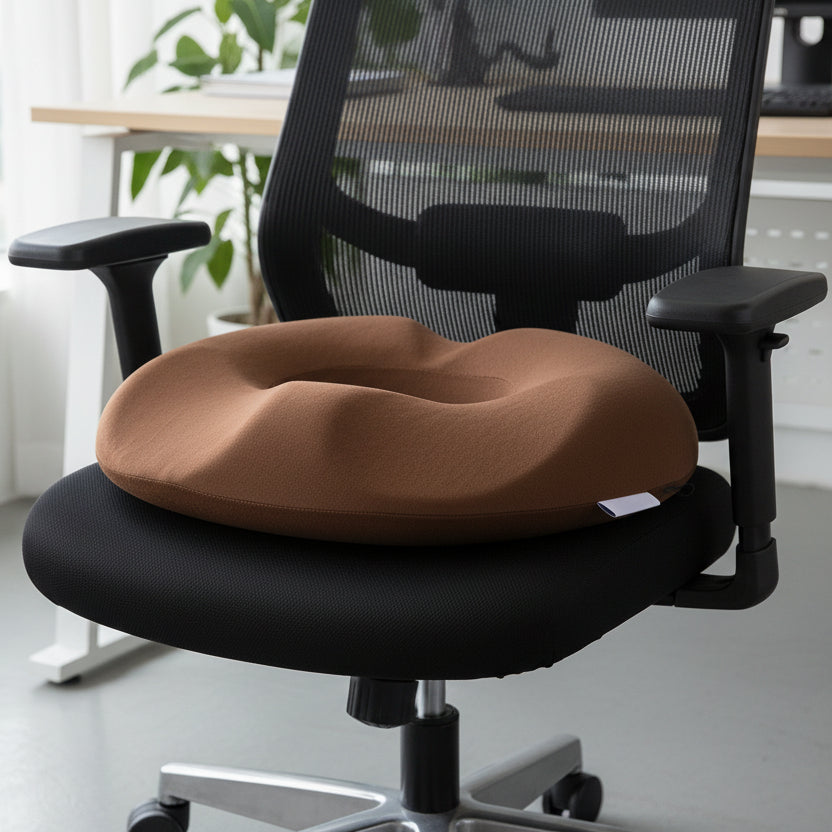 LuminaSeat Orthopedic Seat Cushion for Tailbone and Back Relief