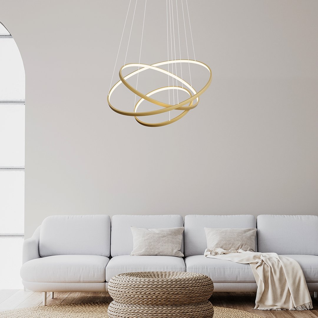 Závěsná lampa LumiOrb s dálkovým ovládáním LED lampa pro domácnost