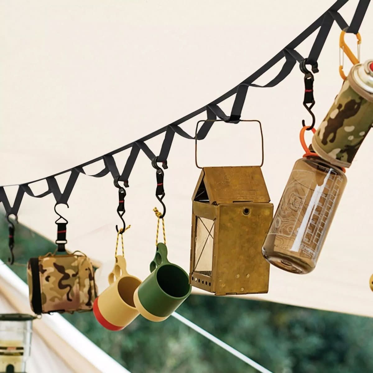 Portable Outdoor Lanyard For Tents And Camping Gear