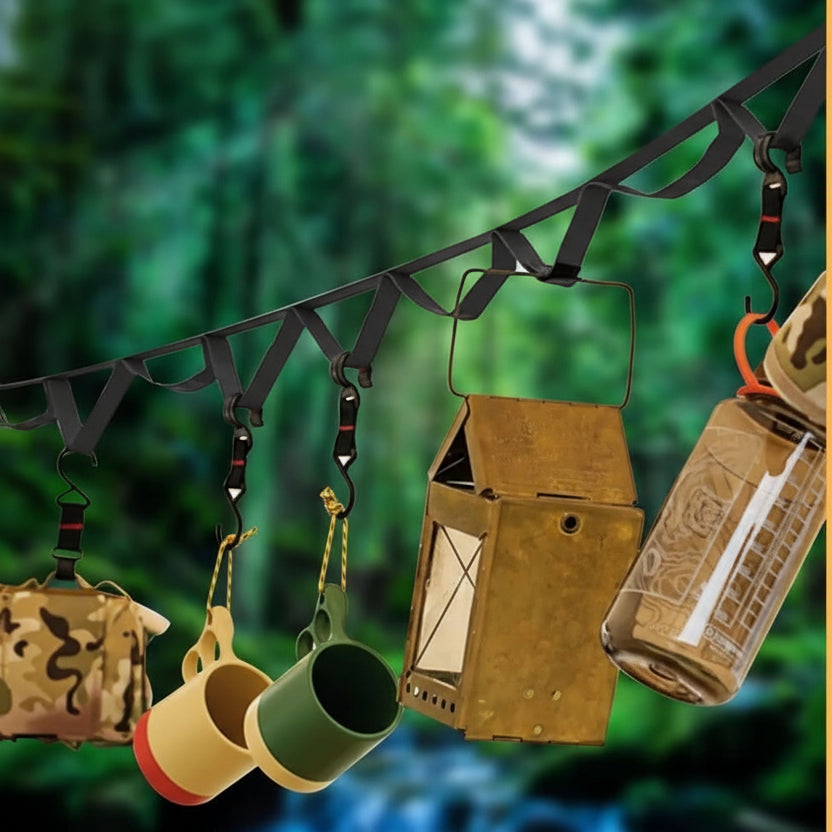 Portable Outdoor Lanyard For Tents And Camping Gear