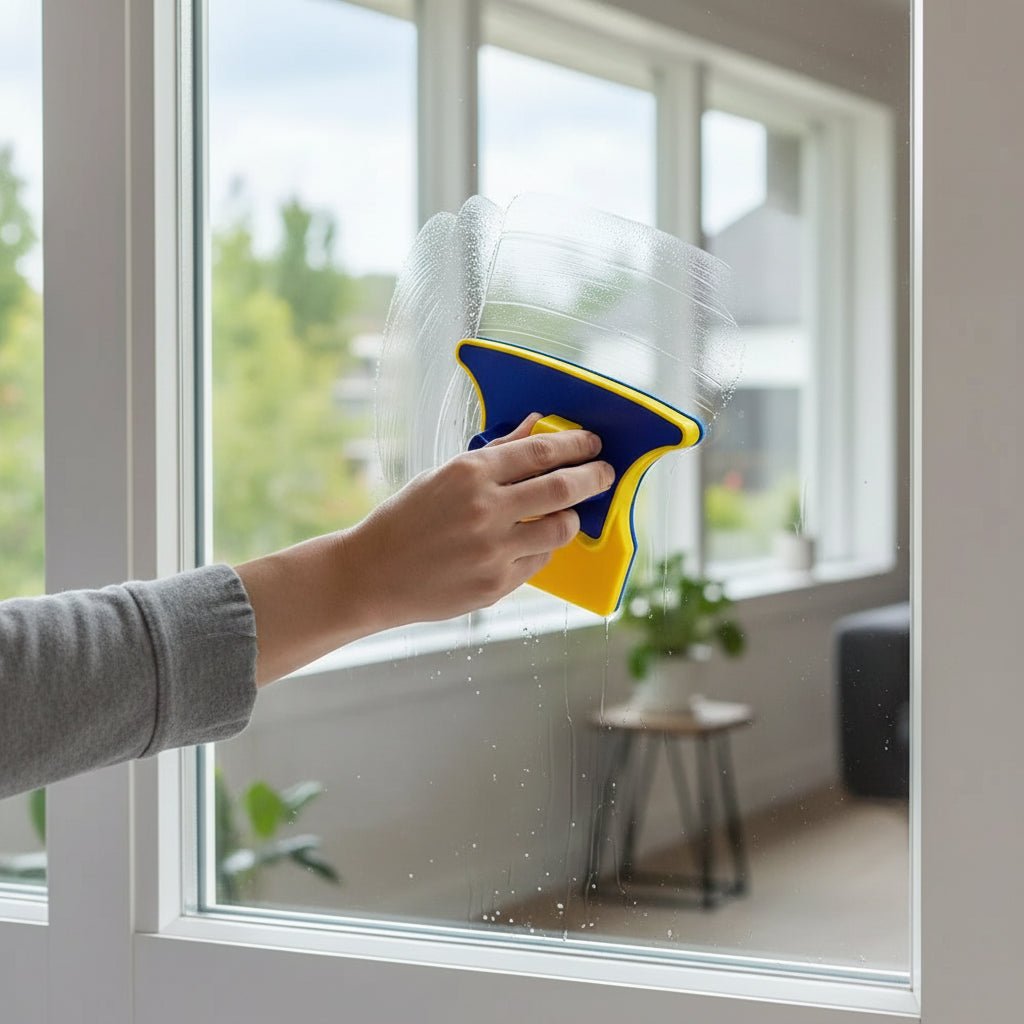 AegisPane Magnetic Double-Sided Glass Cleaner With 1.2 m Safety Rope