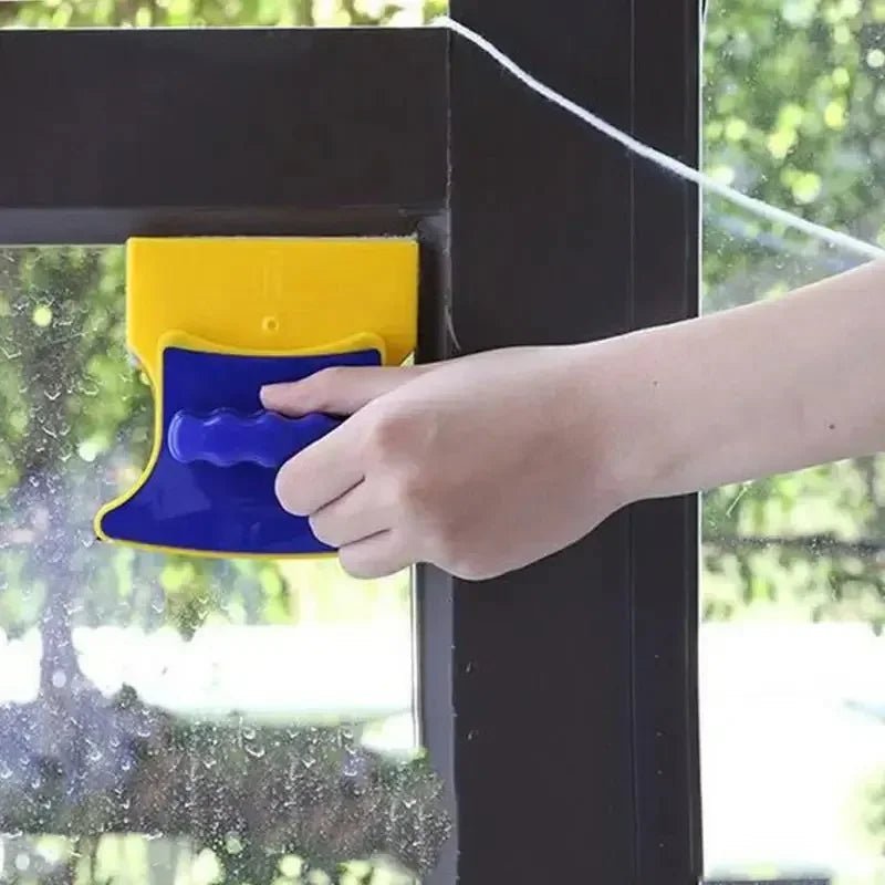 AegisPane Magnetic Double-Sided Glass Cleaner With 1.2 m Safety Rope