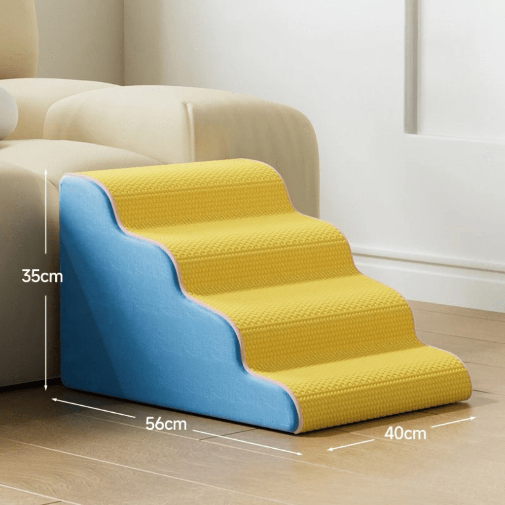 Rampa per Cani Elevia Premium in Memory Foam con Copertura Rimovibile