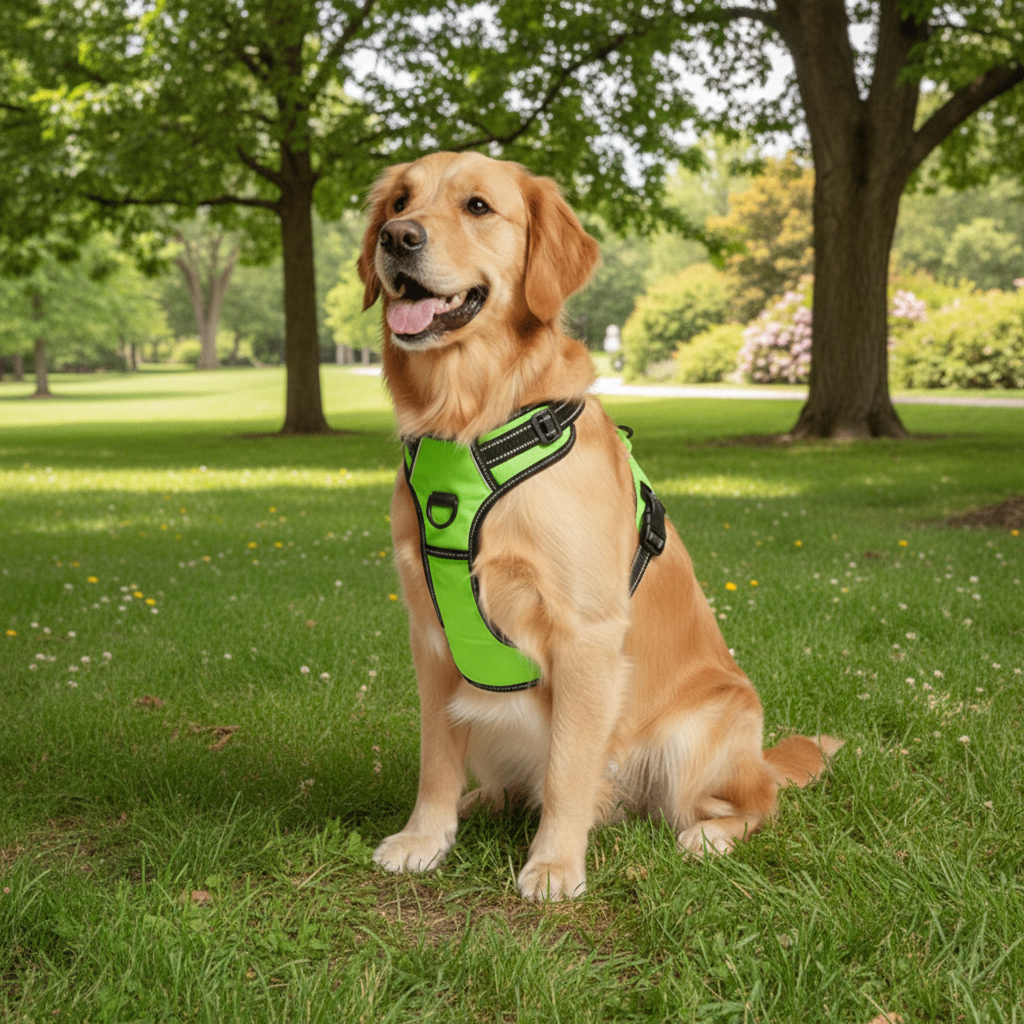 PathStride Reflective, Breathable Dog Harness For Small And Large Dogs