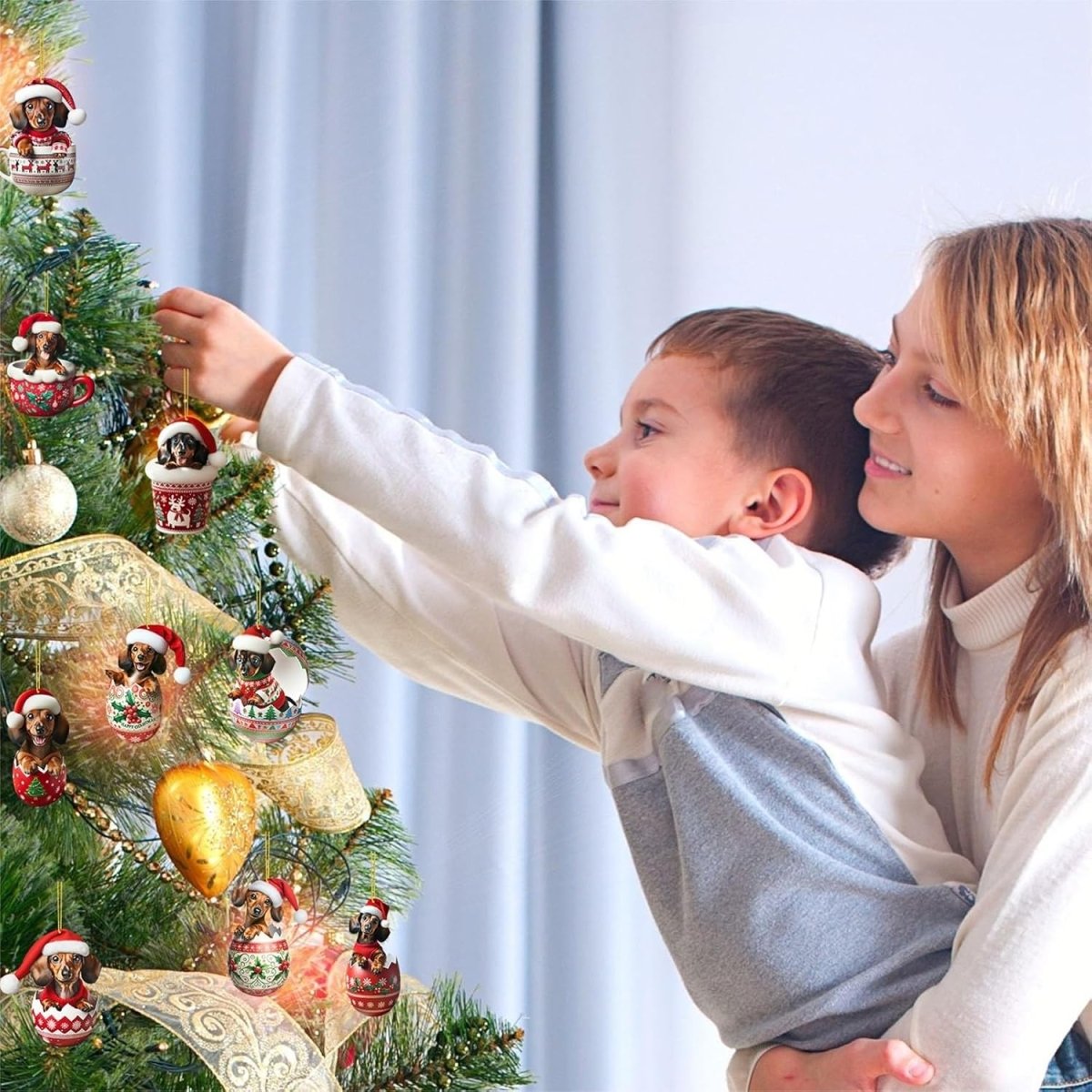 Adventní kalendář s motivem jezevčíka pro milovníky psů na 24 dní