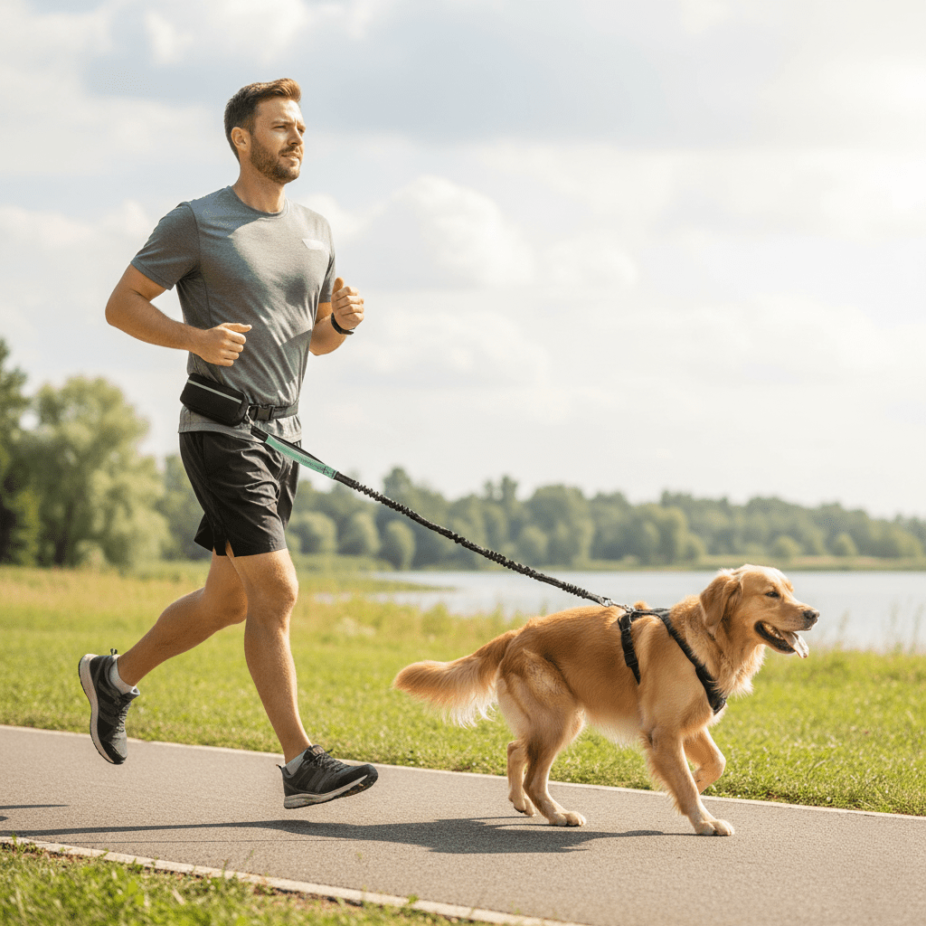 Guinzaglio Comfort TrailMate Imbottito a Mani Libere per Addestramento e Passeggiate