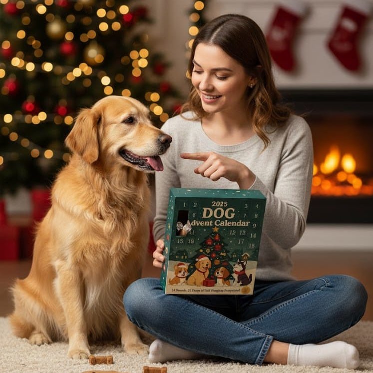 Pawtime Advent Calendar For Dogs With 24 Festive Toys