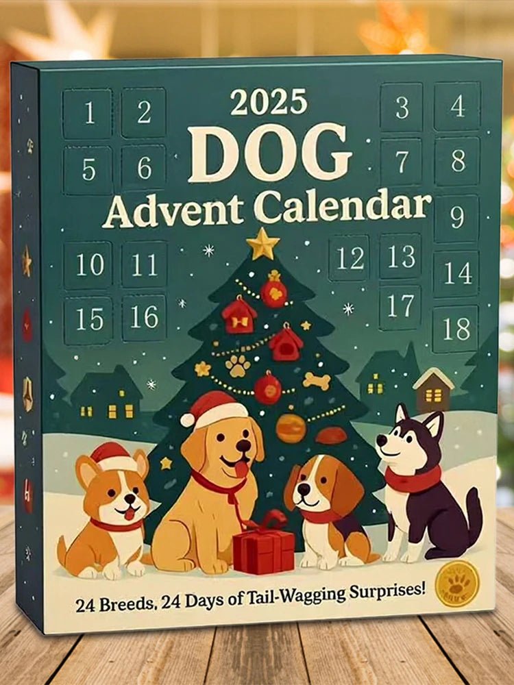 Pawtime Advent Calendar For Dogs With 24 Festive Toys