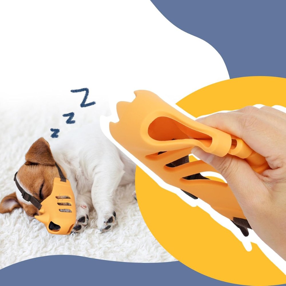 NovaPaw Adjustable Breathable Muzzle For Daily Comfort