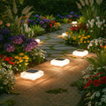 DuskAura Luce Solare Calda per Decorazione da Giardino Elegante