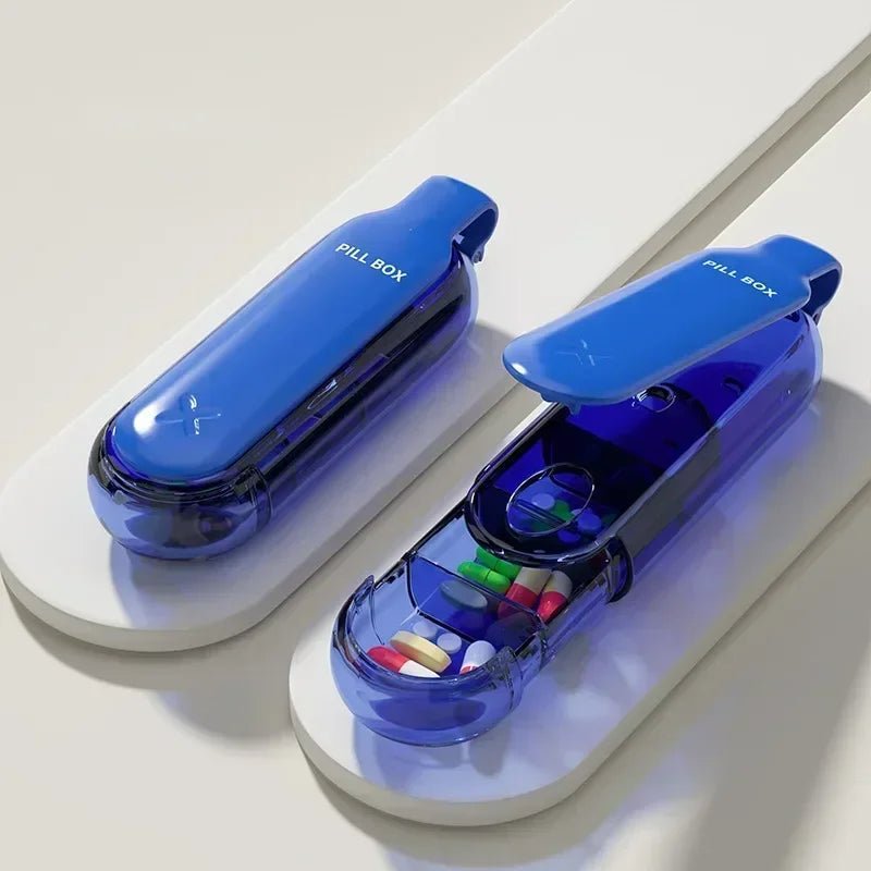 VitaCase Pocket Travel Pillbox In A Compact Size Case