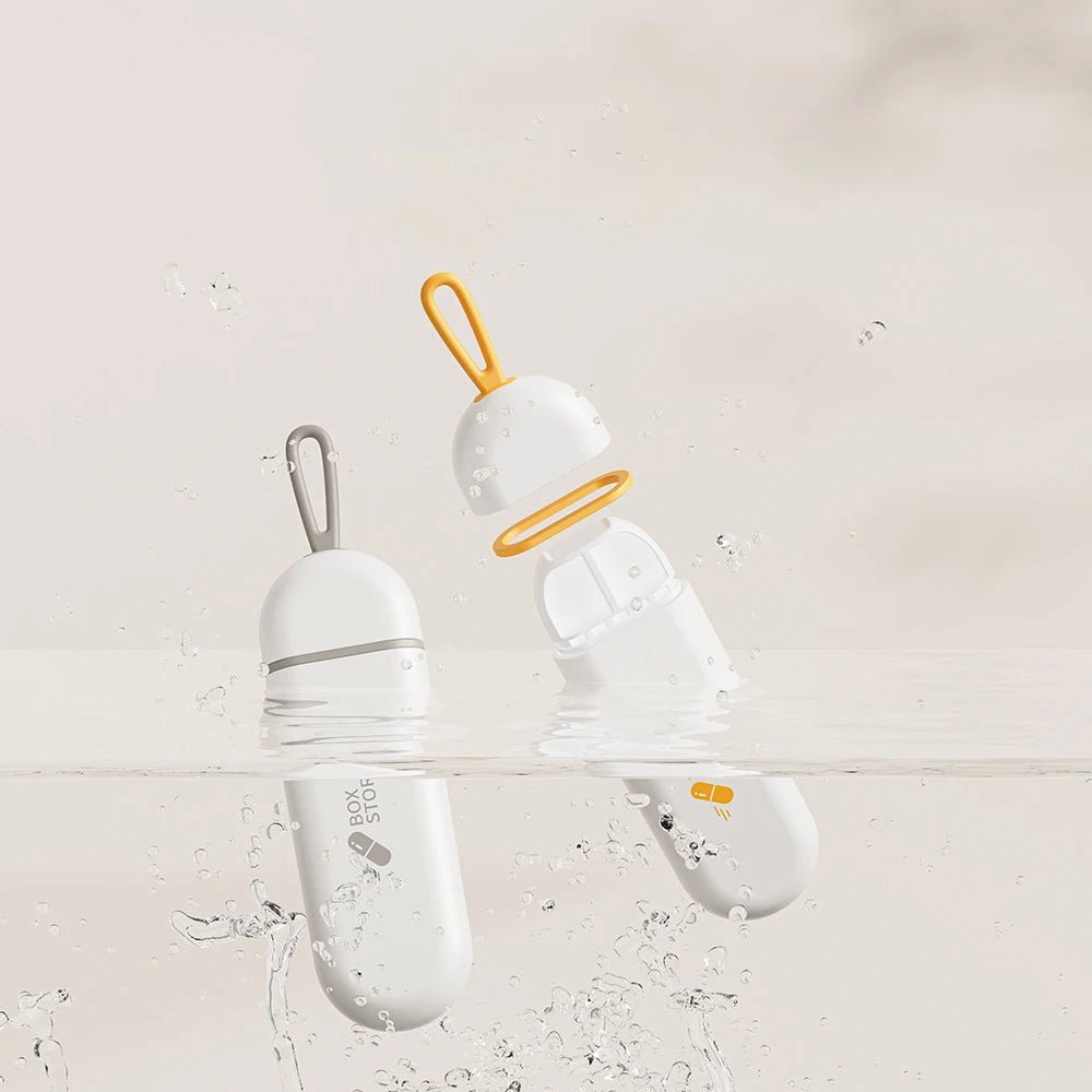 VitaCase Pocket Travel Pillbox In A Compact Size Case