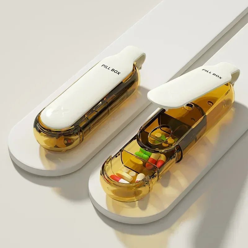 VitaCase Pocket Travel Pillbox In A Compact Size Case