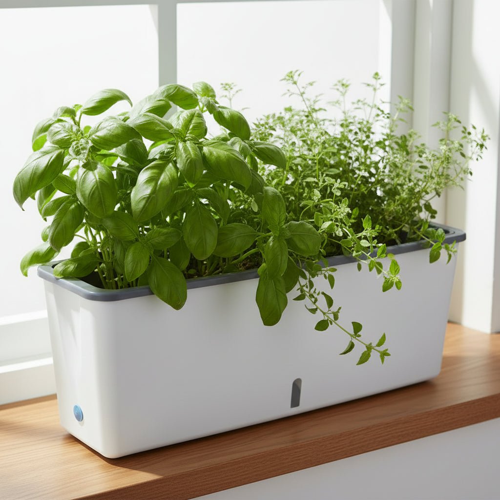 AquaNest Self-Watering Plant Container For Continuous Moisture Control