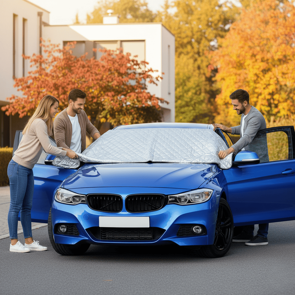 Polarix All-Season Waterproof Snow And Sun Protection For Windshields