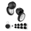 Whisper Quiet Earbuds With 24 dB Noise Reduction For Peaceful Sleep