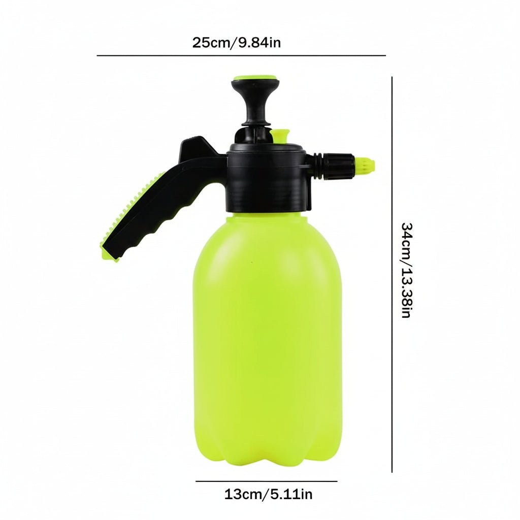 Spruzzatore a Pompa Manuale VerdantSpray da 3 Litri per Giardino con Ugello Regolabile